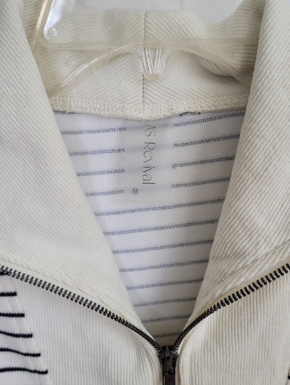 ALTAR'D STATE Striped Half-Zip Terry Pullover and Pants Set - Picture 5 of 9